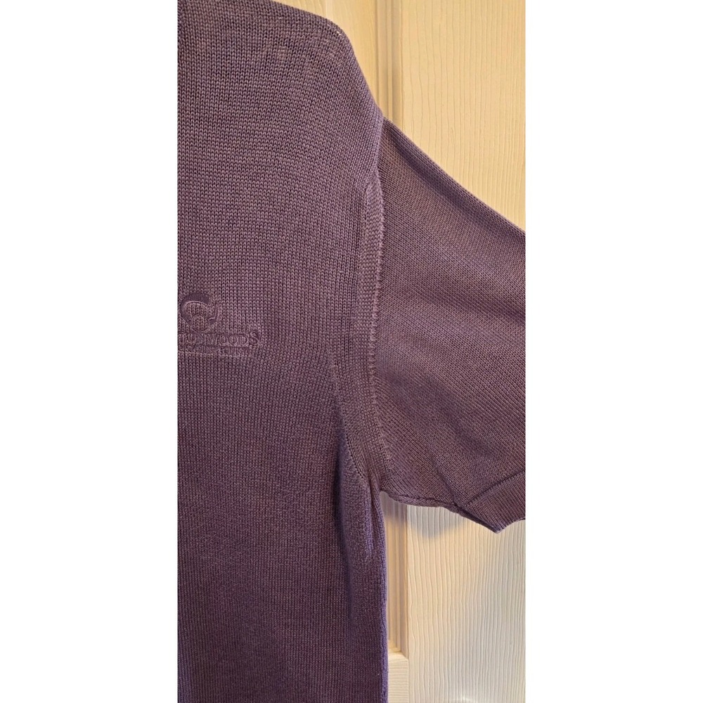 Vintage Fairway Greene Lavender Pima Knit Polo Cottonwoods Grand Casino Tunica M - Picture 10 of 12